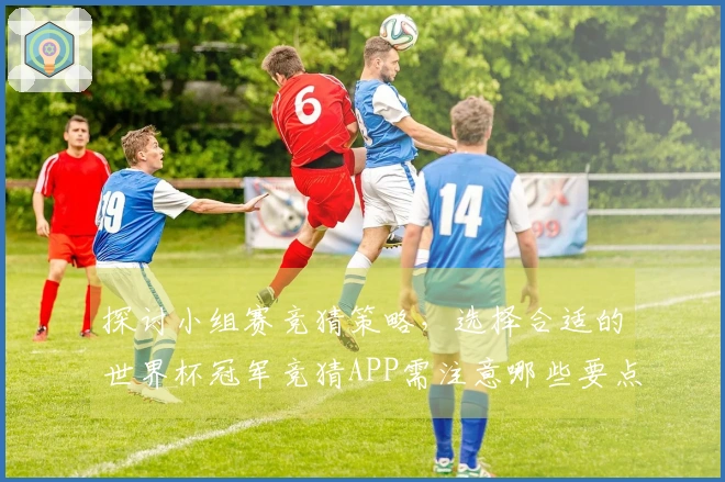探讨小组赛竞猜策略，选择合适的世界杯冠军竞猜APP需注意哪些要点
