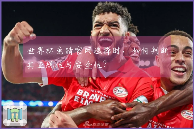 世界杯竞猜官网选择时，如何判断其正规性与安全性？